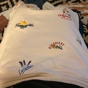 madewell flower sweater